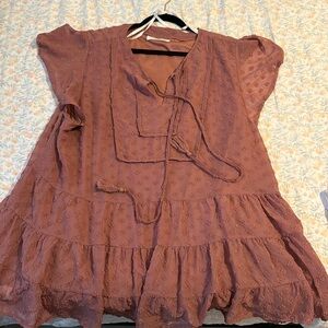 Dusty rose - pink top